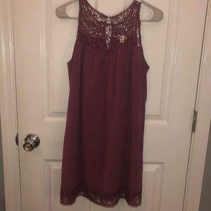 Maroon dress